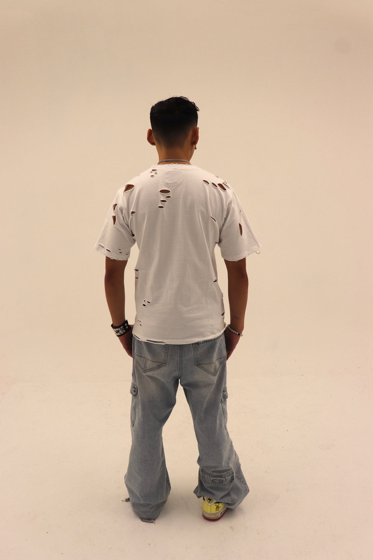 Bloody Smiley Tee - White