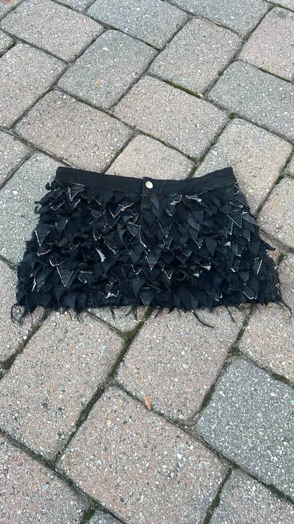LosingMy5anity Onyx Mini Skirt