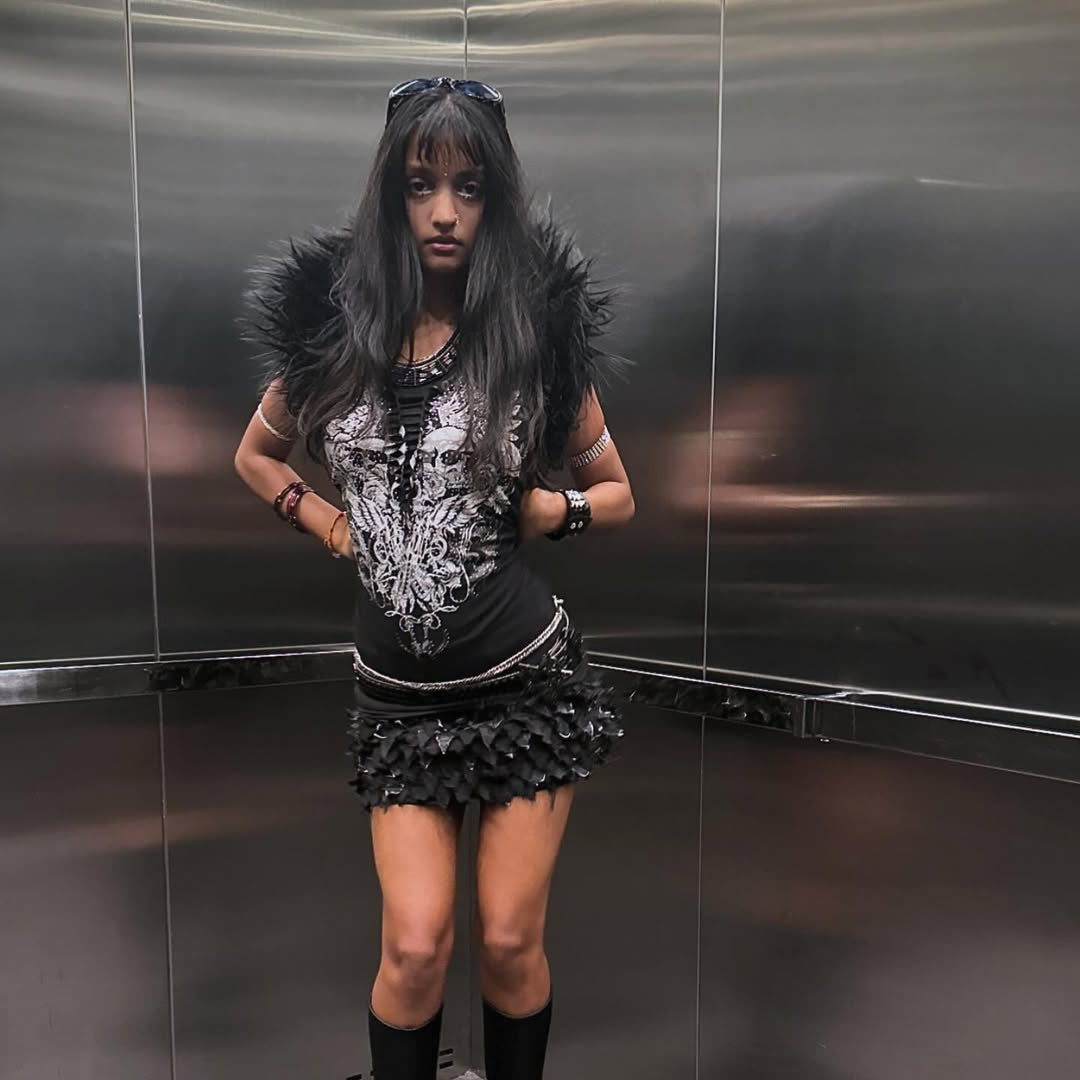 LosingMy5anity Onyx Mini Skirt