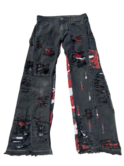 LosingMy5anity Bloodshot Denim